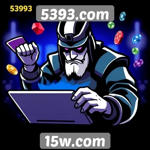 Desempenho técnico do site de jogos 5393.com